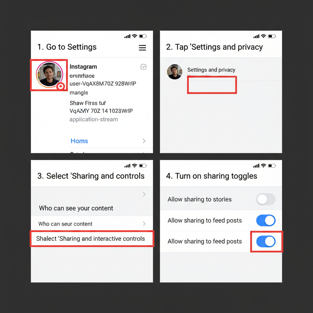 Enable Instagram Post Reposting in Your Account Settings