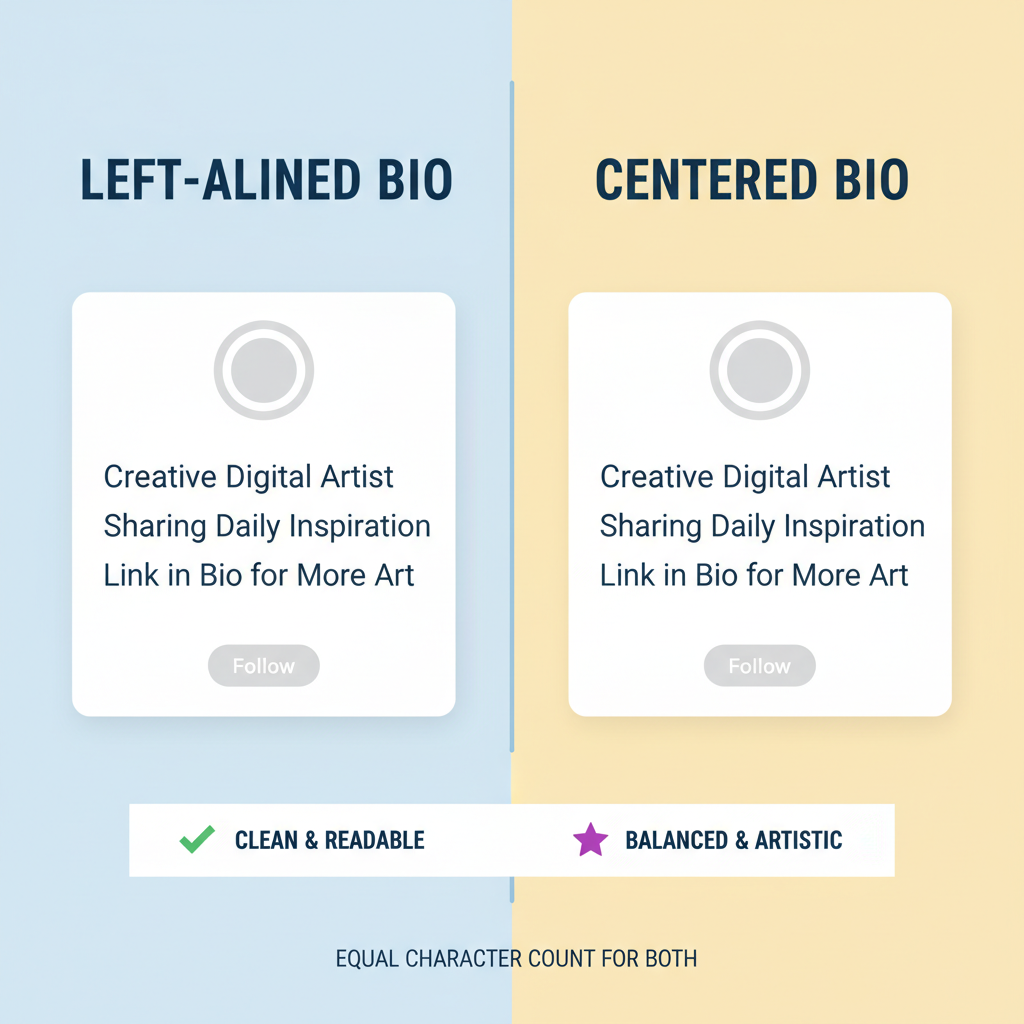 How to Center Bio on IG for a Stylish Profile Layout