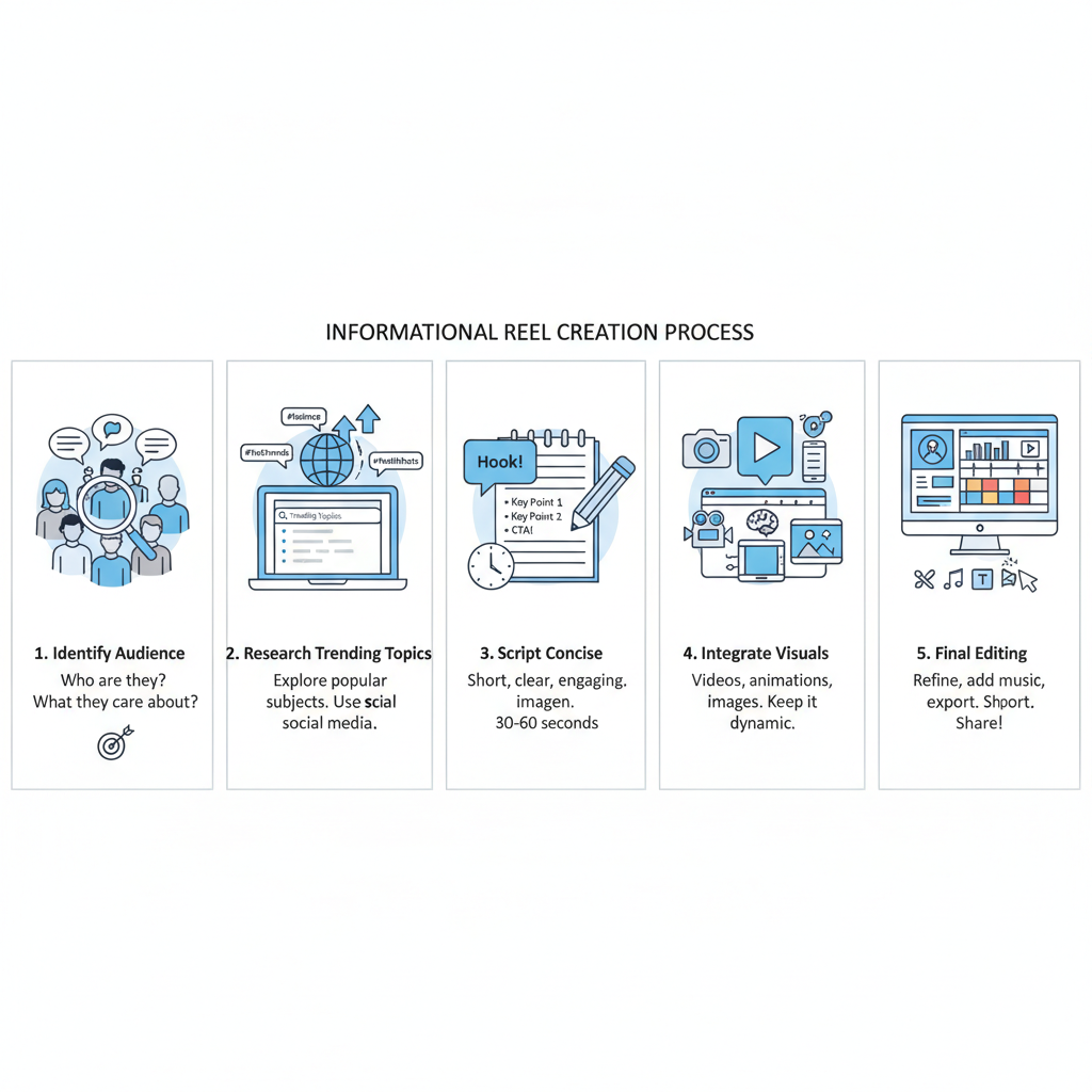 Creating Engaging Informational Reels for Social Media