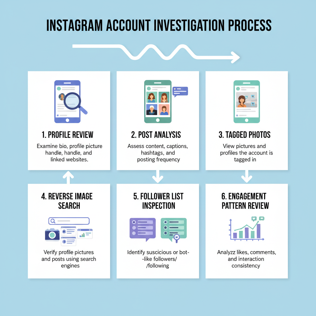 how to find out who created an instagram account