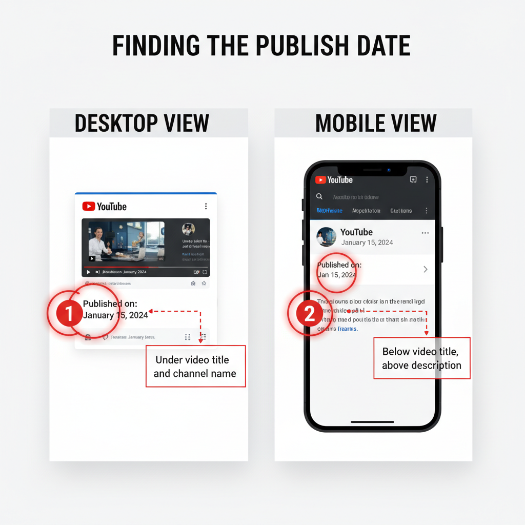 How to Find When a YouTube Video Was Uploaded