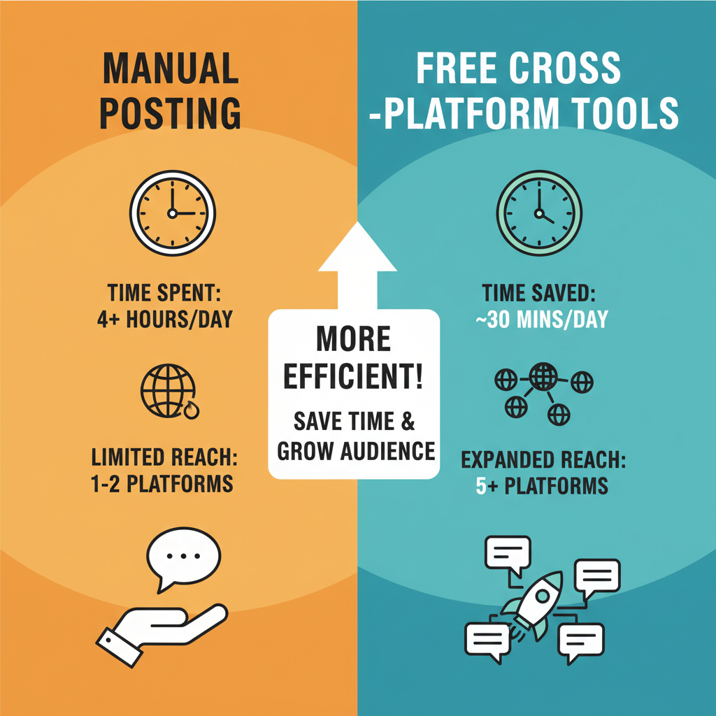 Post on Multiple Platforms at Once for Free