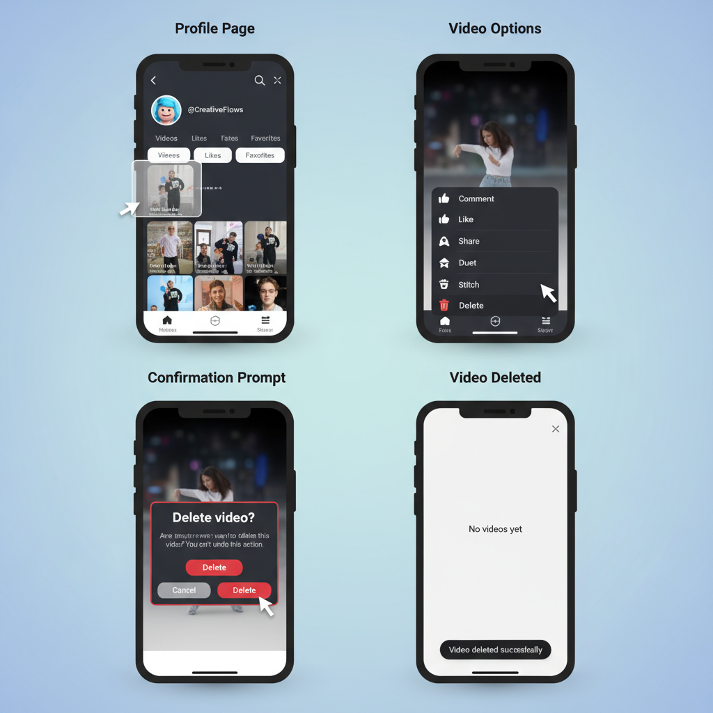 How to Remove a TikTok Video on Mobile or Make It Private