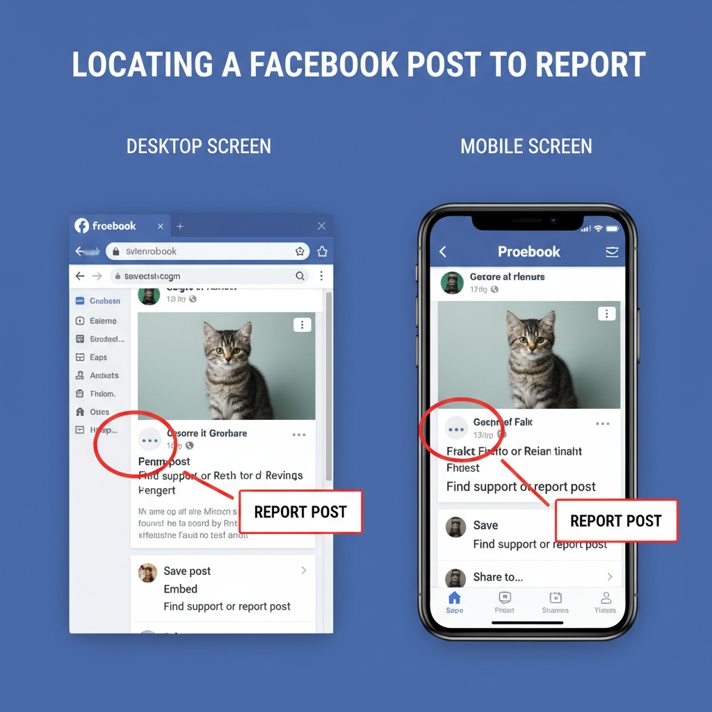 Step-by-Step Guide to Report a Facebook Post