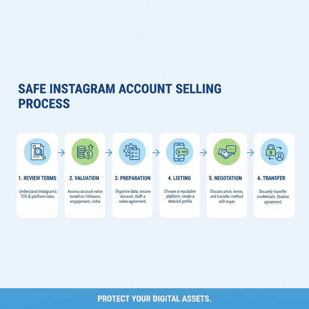 How to Sell an Instagram Account Safely for Maximum Profit