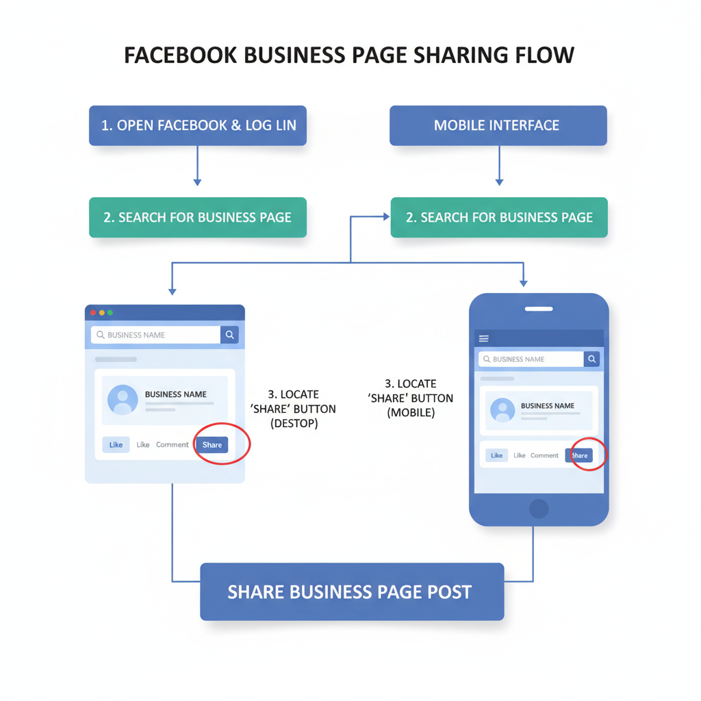 How to Share a Business Page on Facebook Effectively