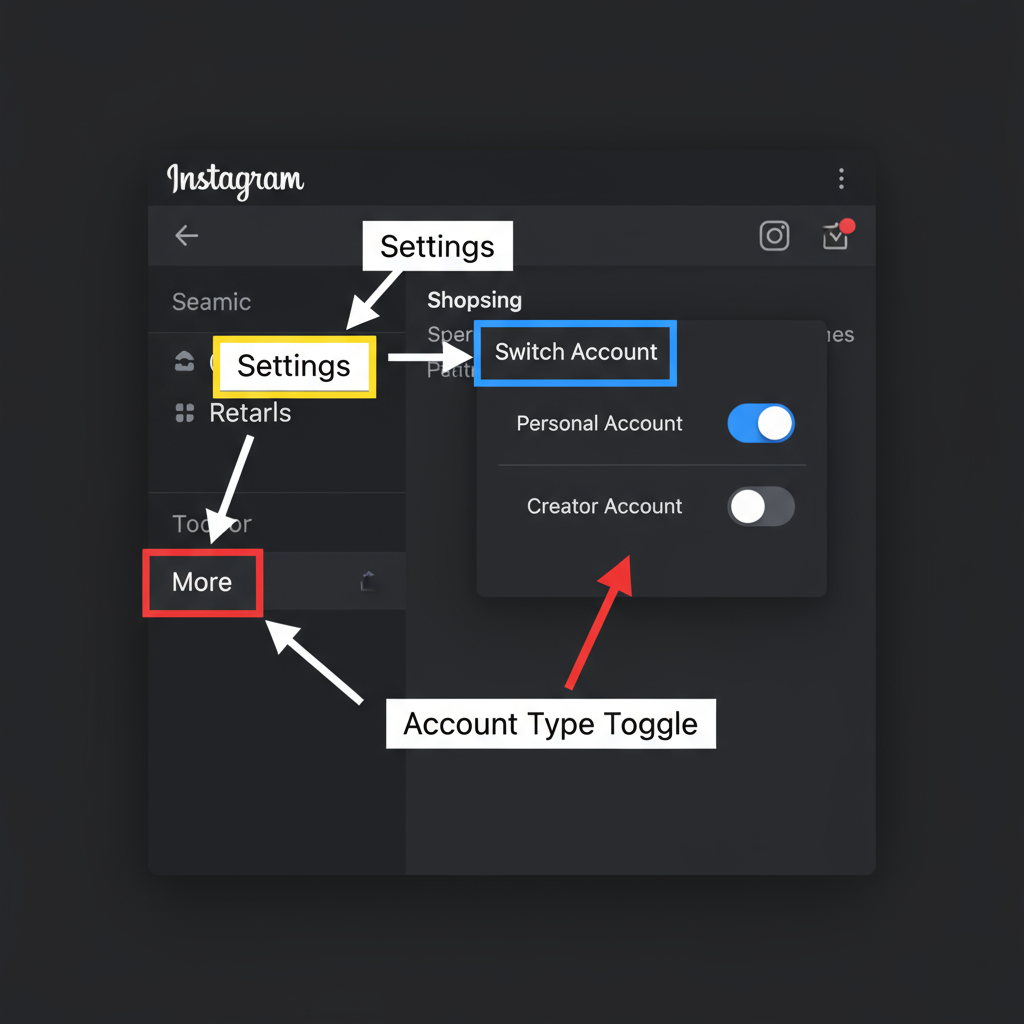 Instagram: How to Switch Creator Account to Personal Account