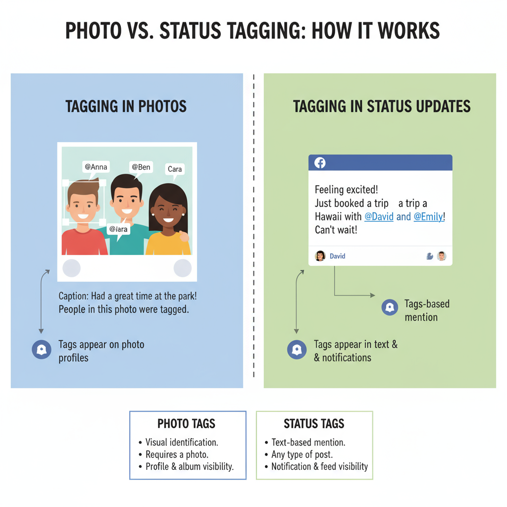 Tagging Someone in a Facebook Post Step-by-Step Guide