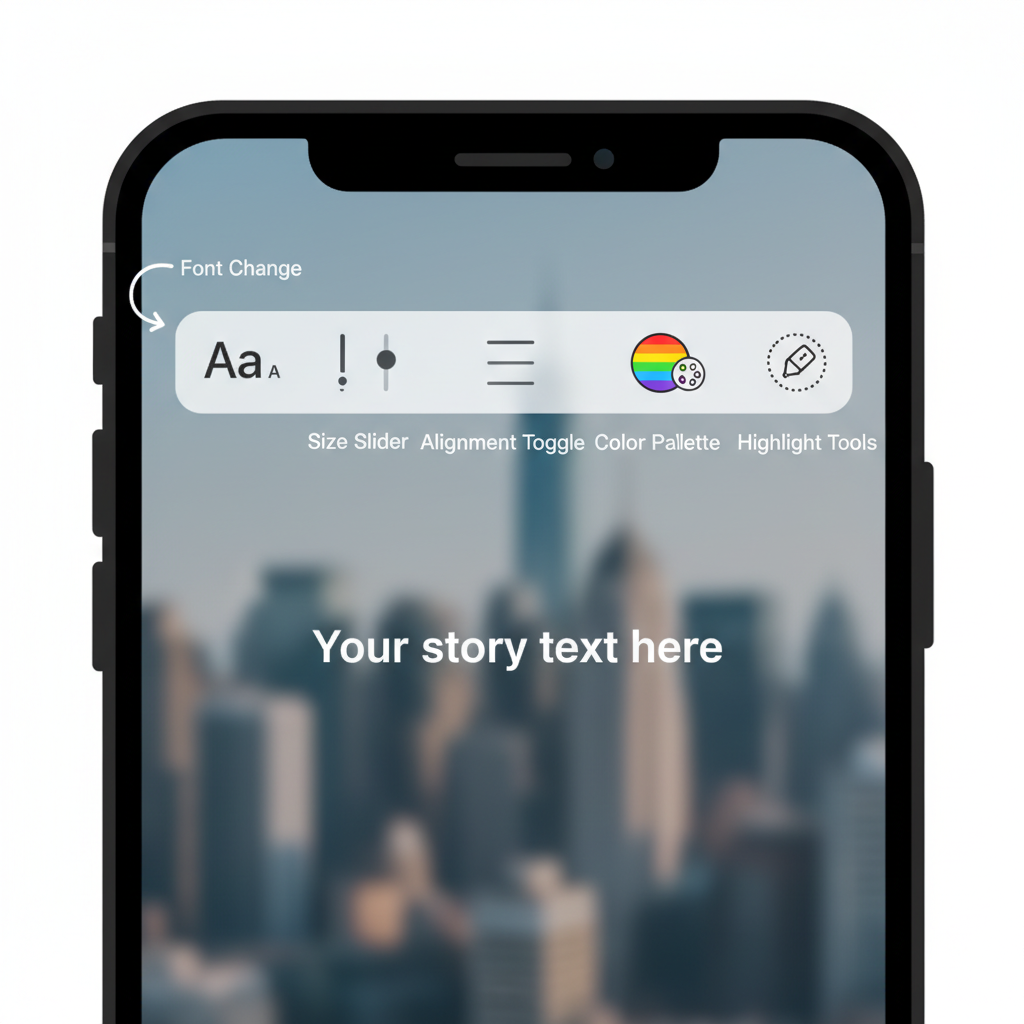 How to Type in IG Story with Fonts and Style Tips