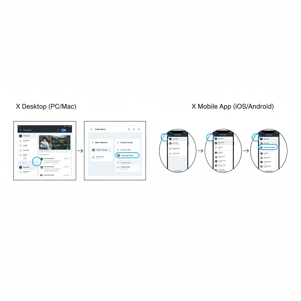 How to View Scheduled Posts on X and X Pro