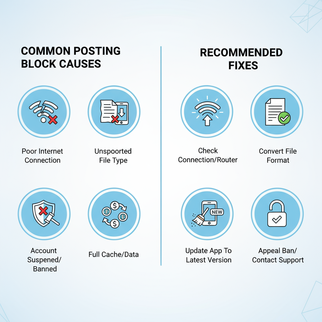 IG Won’t Let Me Post – Common Causes and How to Fix It