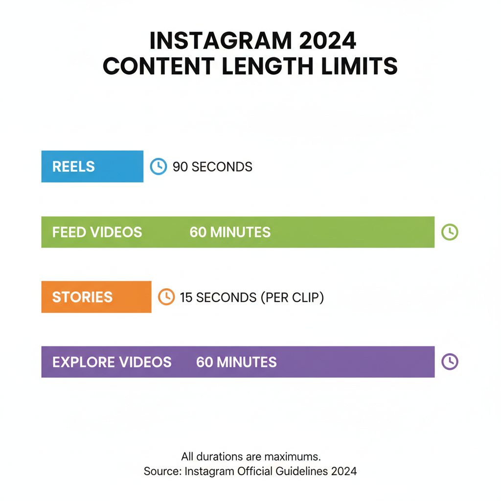 Instagram Maximum Reel Length 2024 and Best Practices