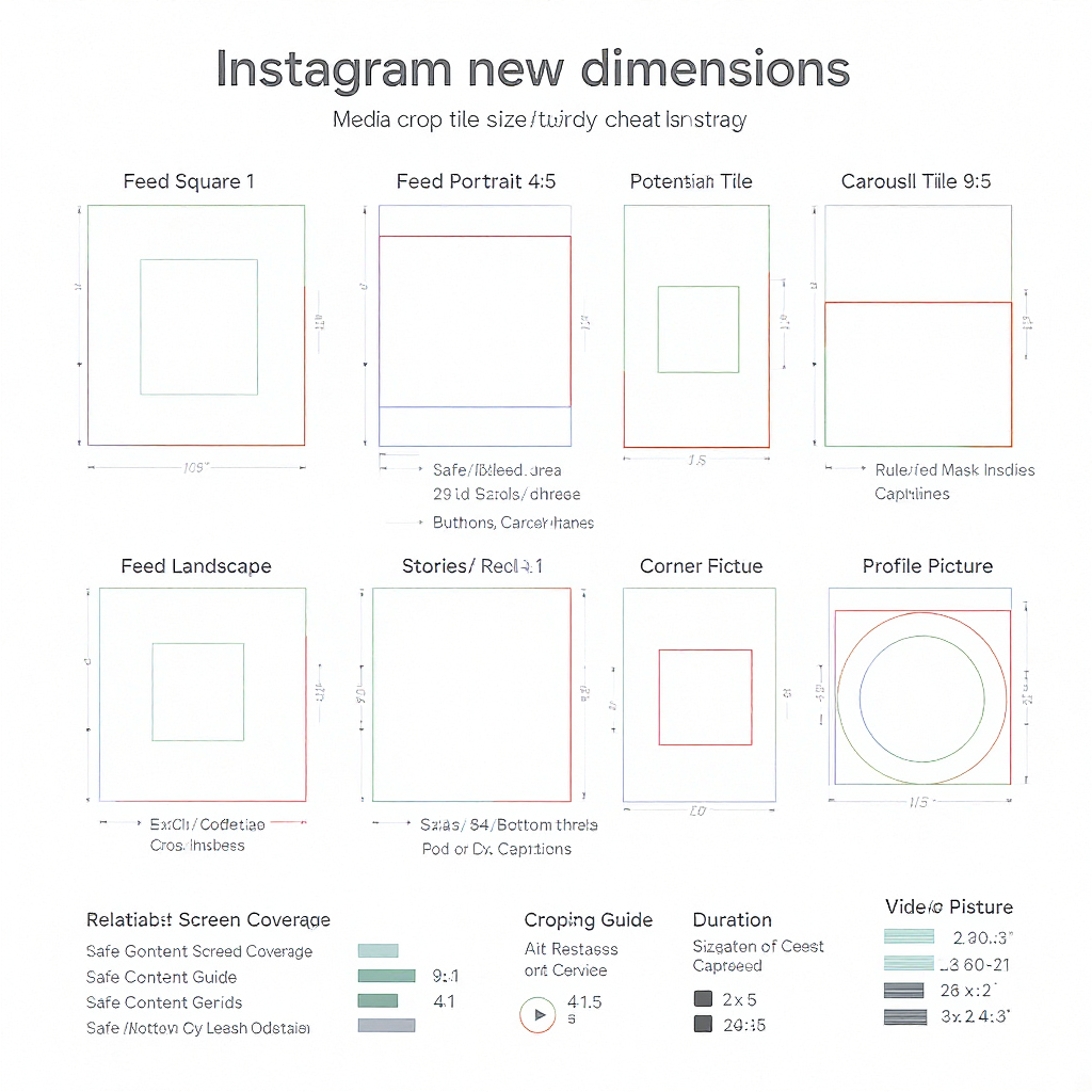 Instagram New Dimensions: The 2025 Complete Guide to Image and Video Sizes