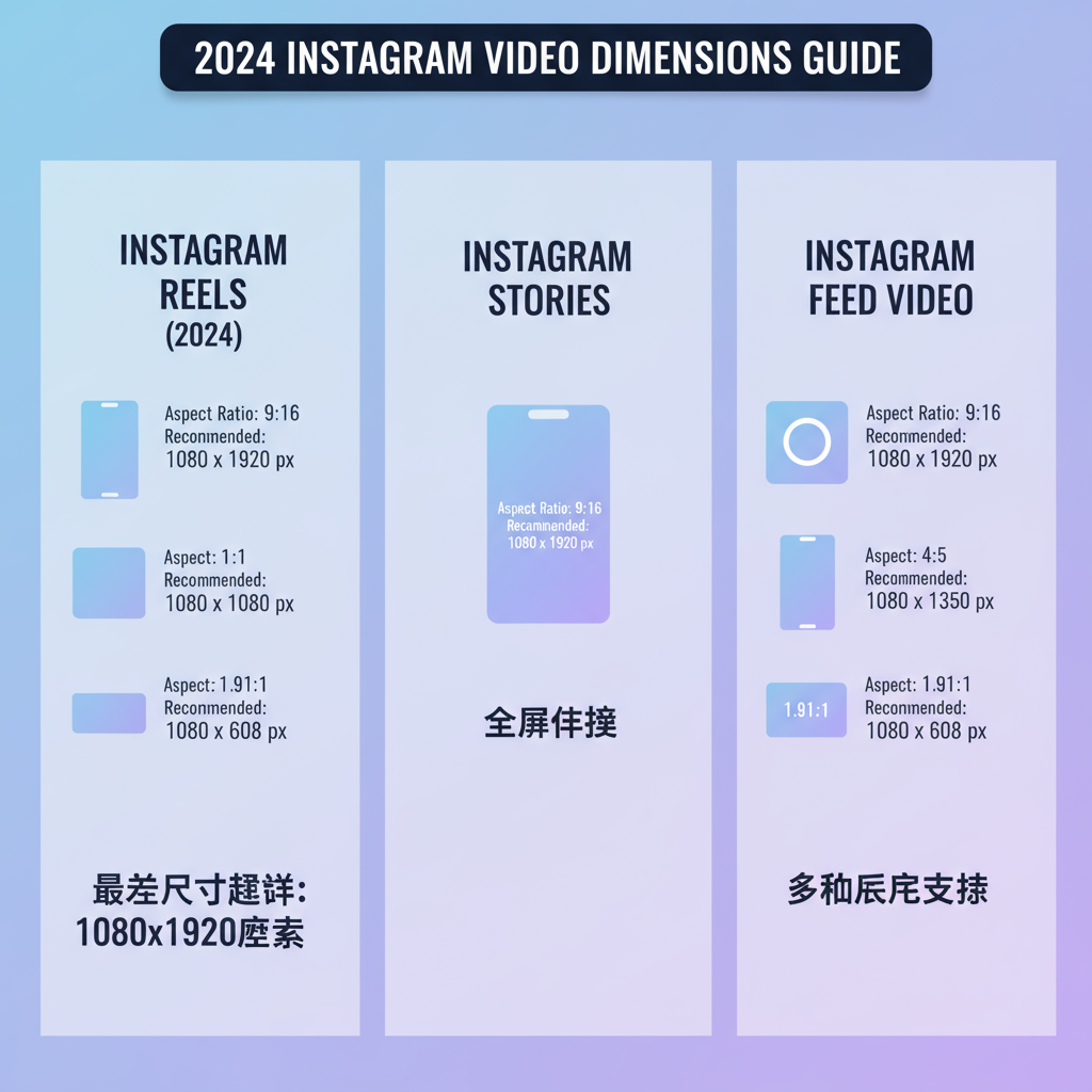 Instagram Reel Dimensions and Formatting Guide 2024
