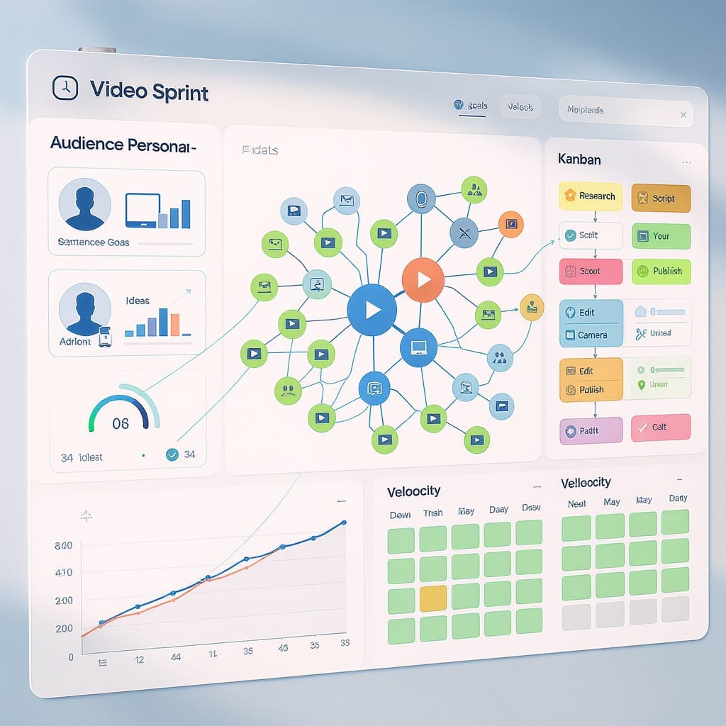 How to Make 34 Videos in 30 Days: Ideas, Workflow, and Tools