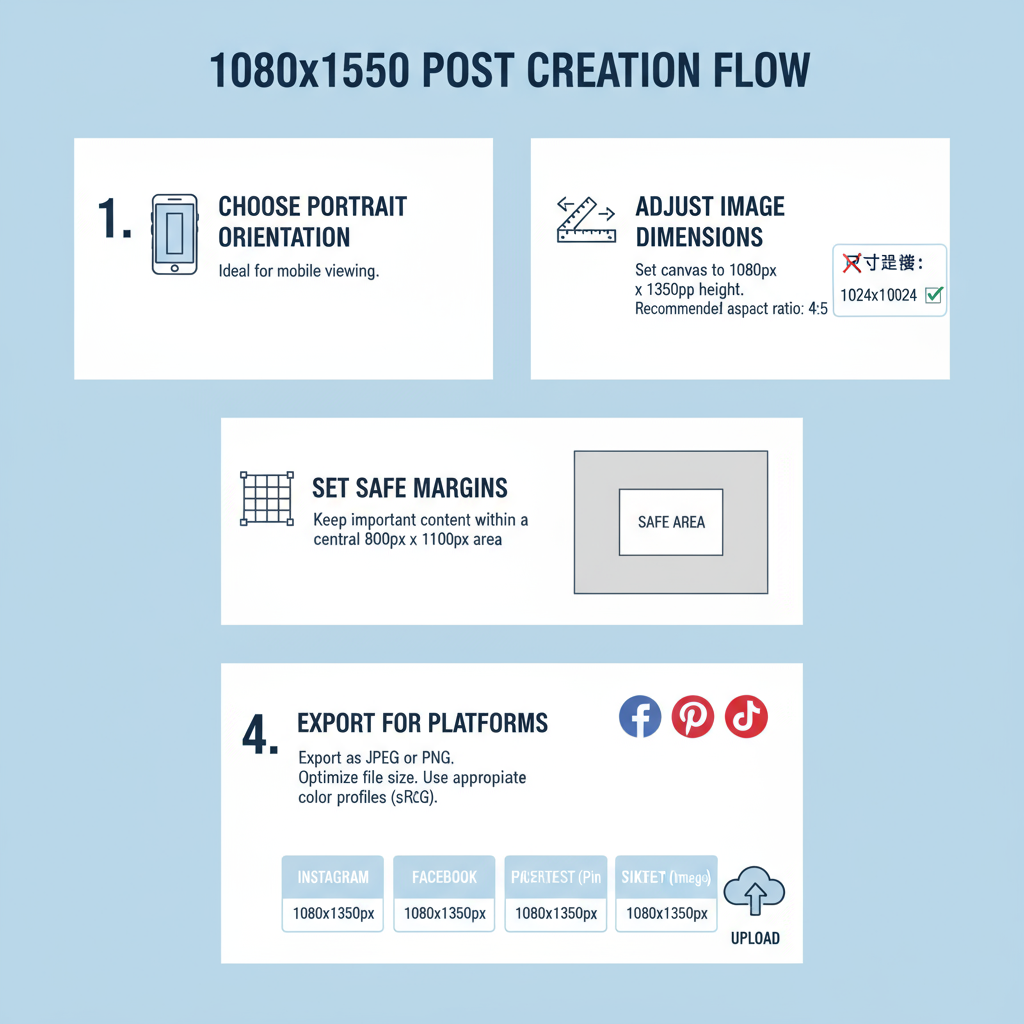 1080x1350 Ratio Guide for High-Engagement Social Media Posts