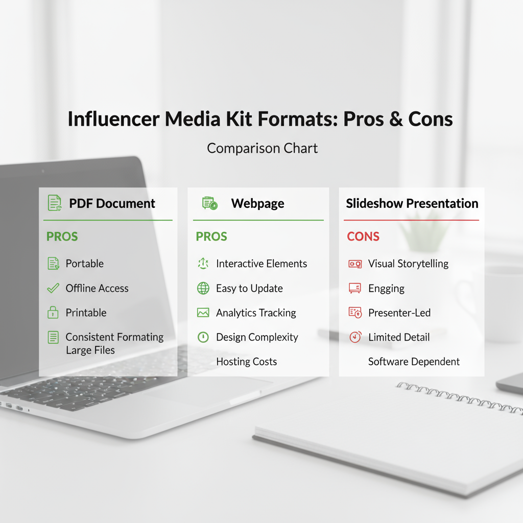 How to Make a Professional Media Kit for Influencers
