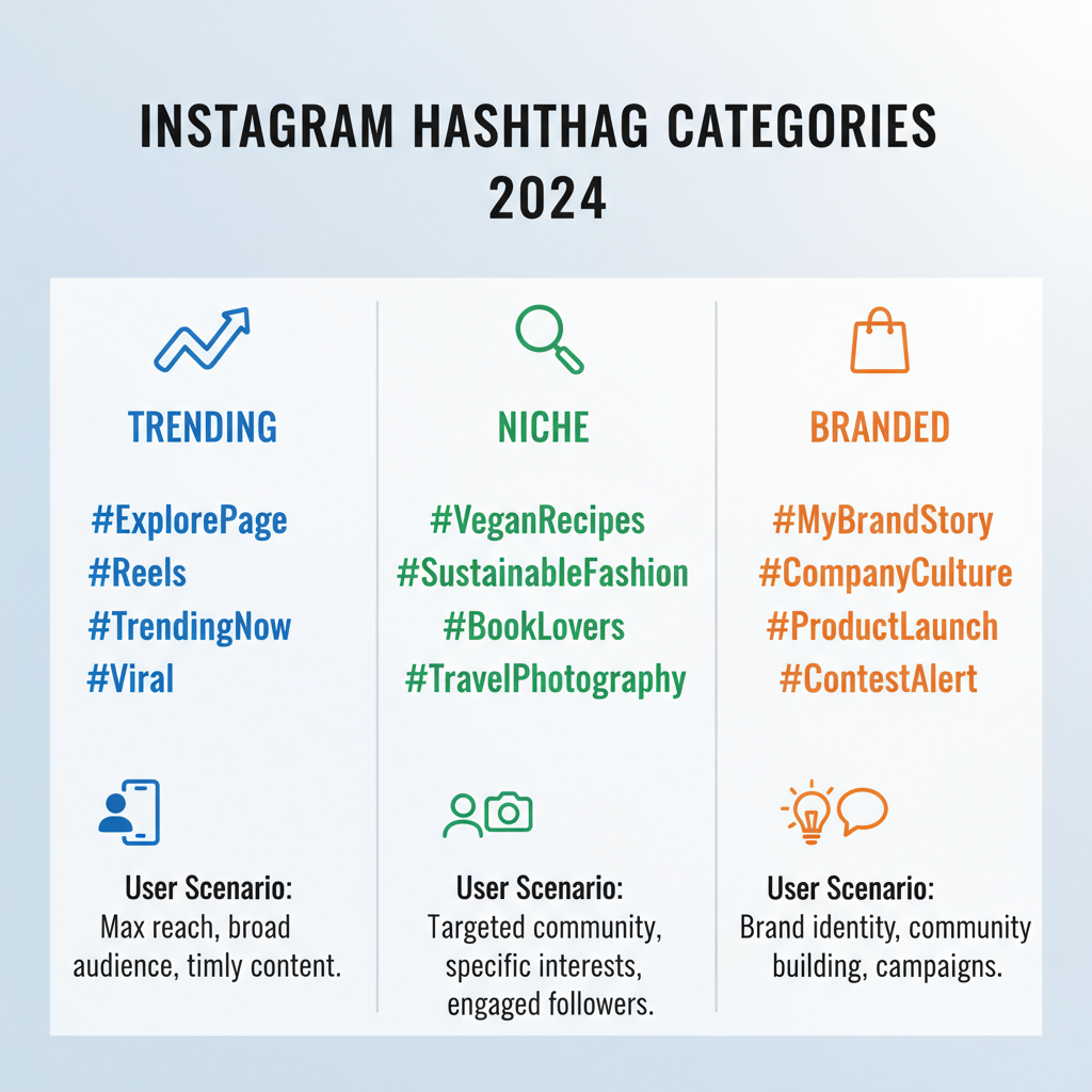 Hashtags más usados Instagram 2024 lista y tendencias
