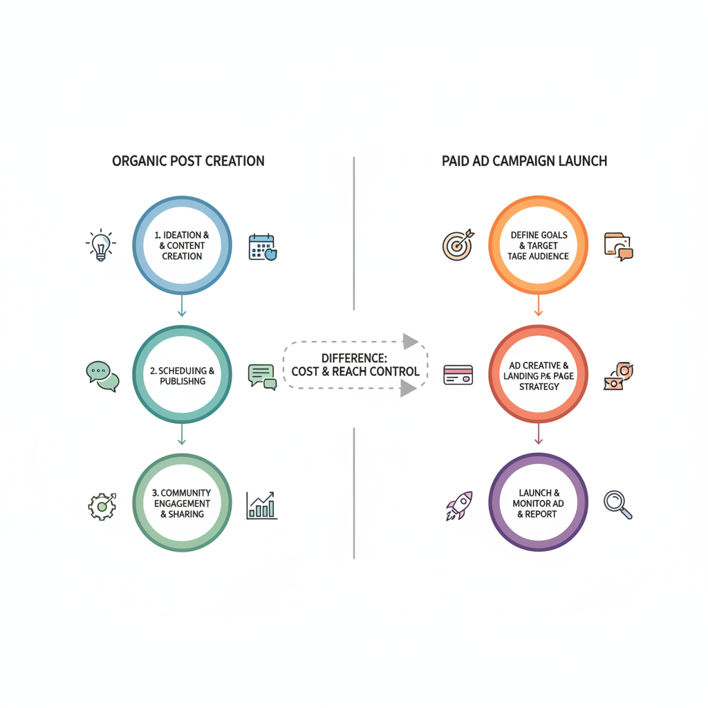 Organic vs Paid Facebook Ads: Best Strategy for Your Busines