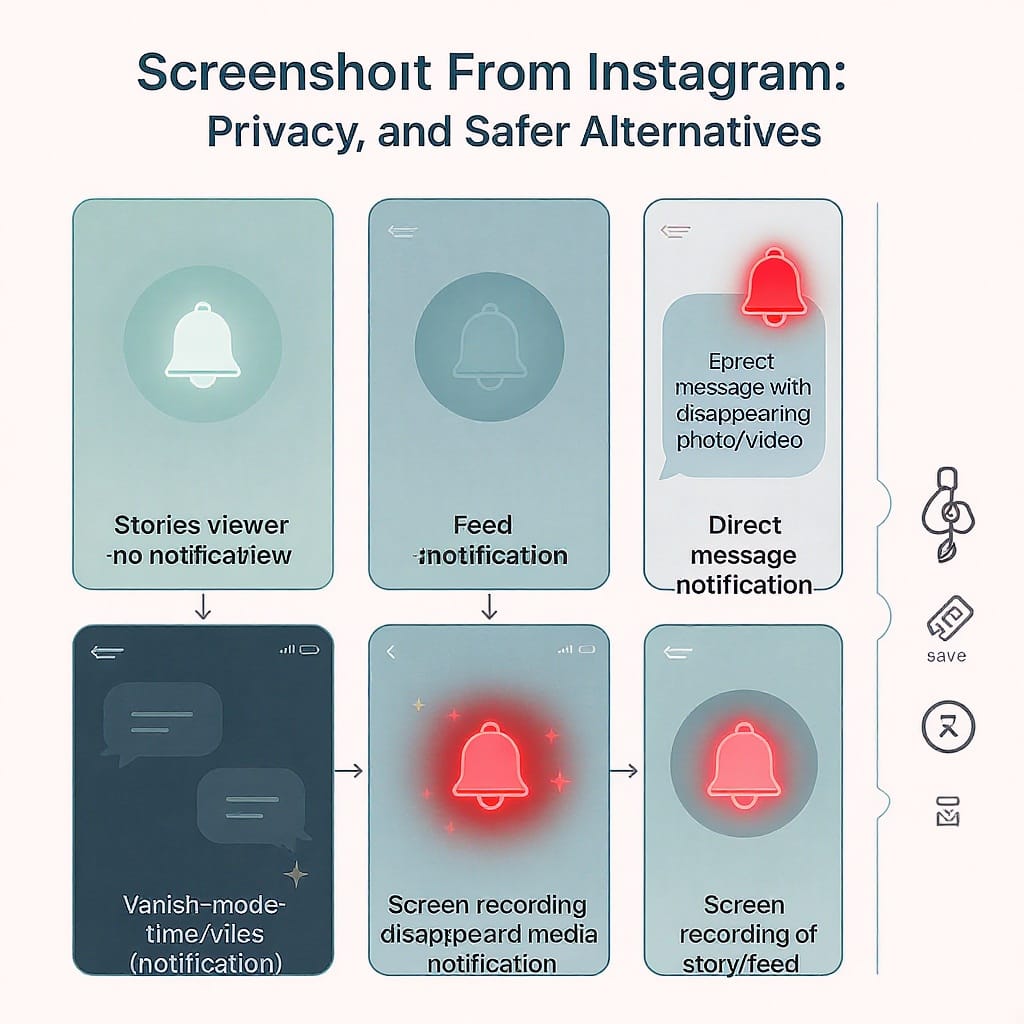 Screenshot From Instagram: Notifications, Privacy, and Safer Alternatives