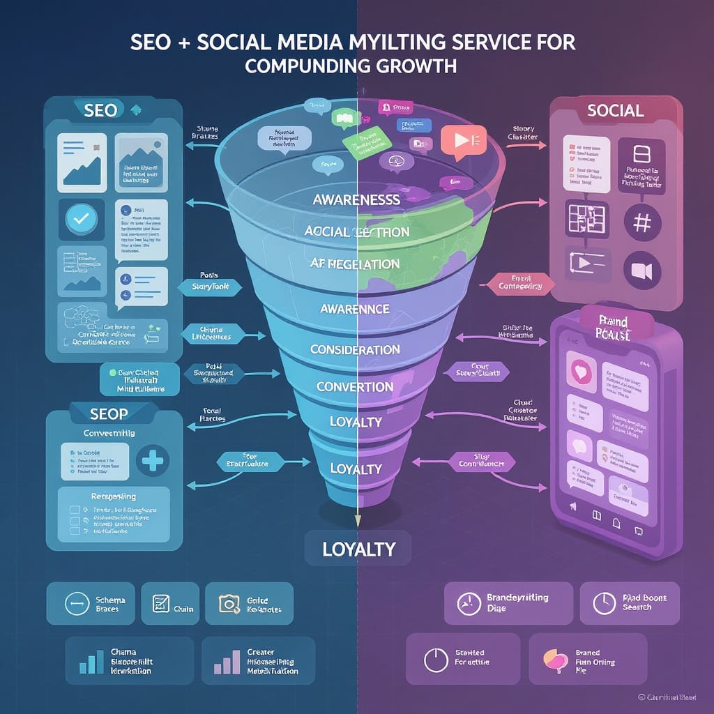 SEO and Social Media Marketing Services: Integrate for Compounding Growth