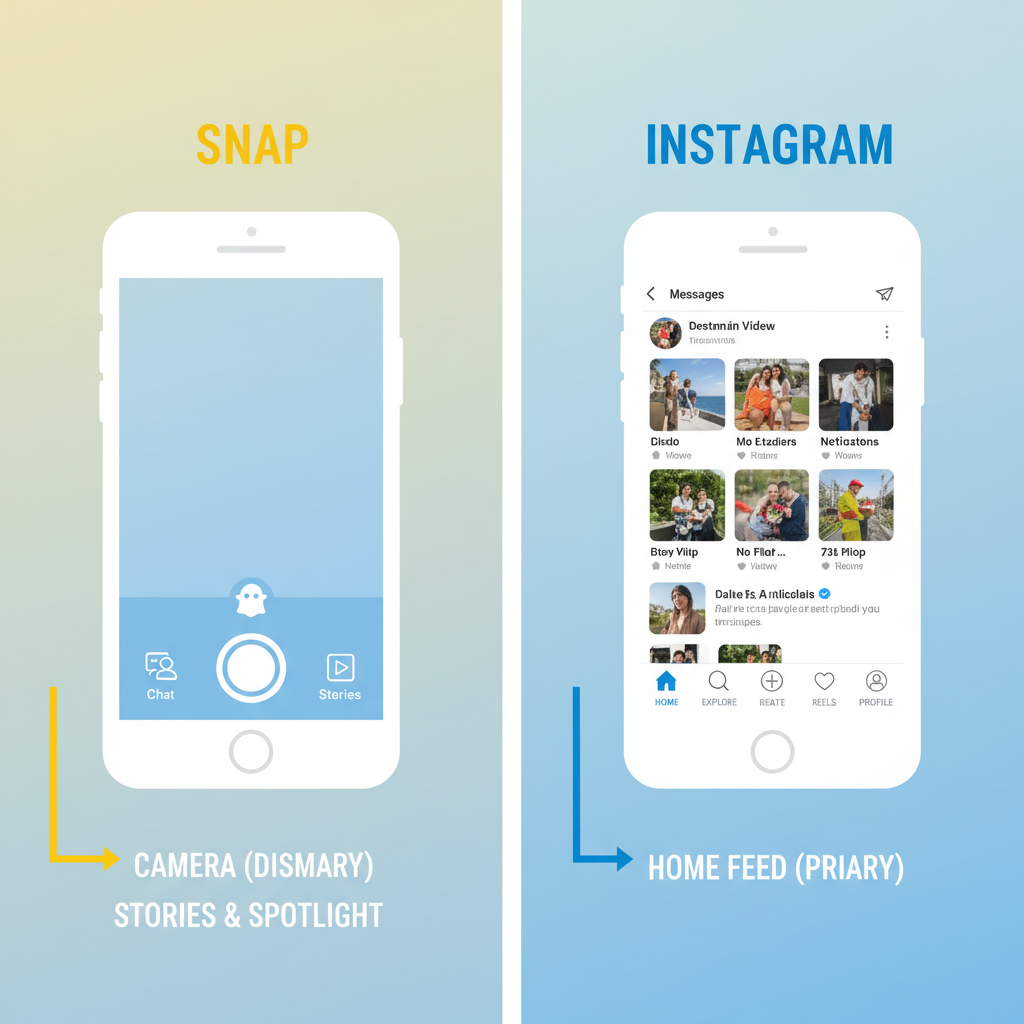 Snap vs Instagram: Key Differences and Features Compared