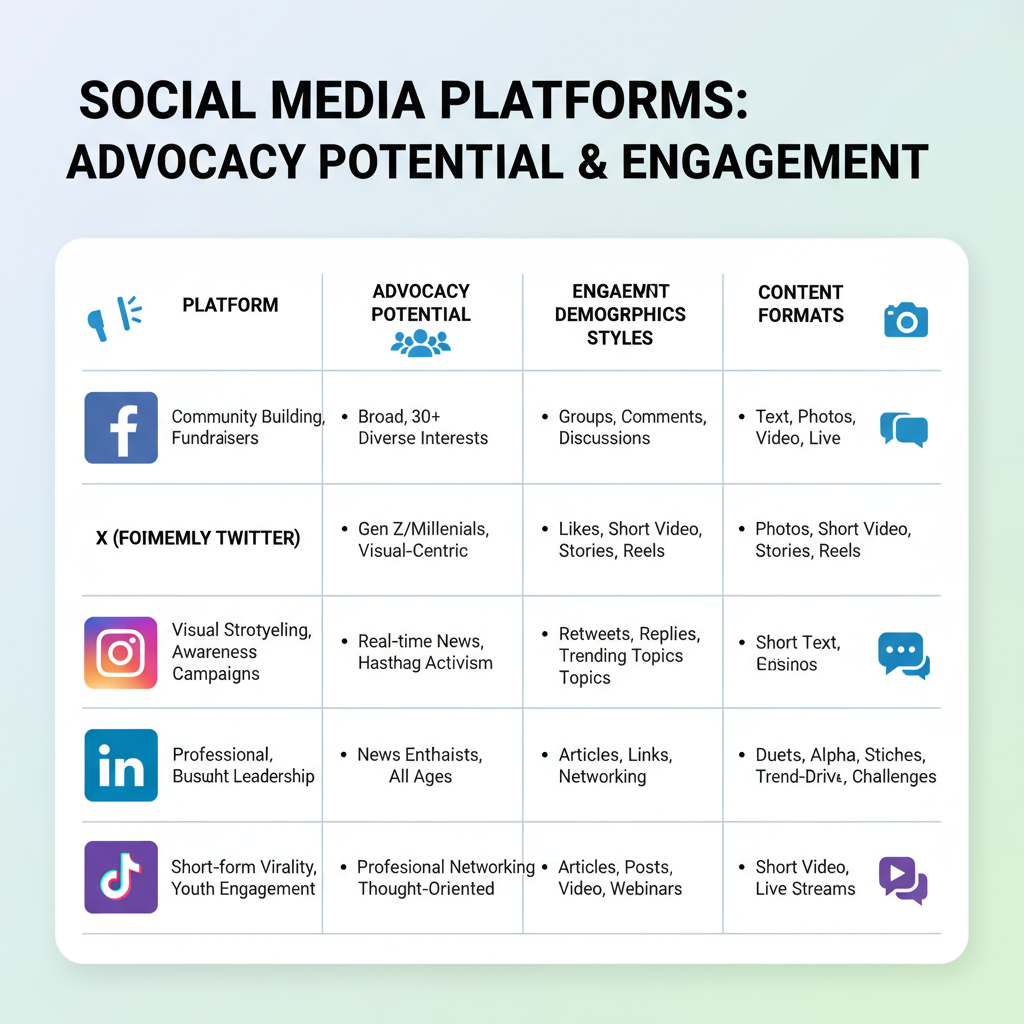Social Media and Advocacy Strategies for Campaign Success
