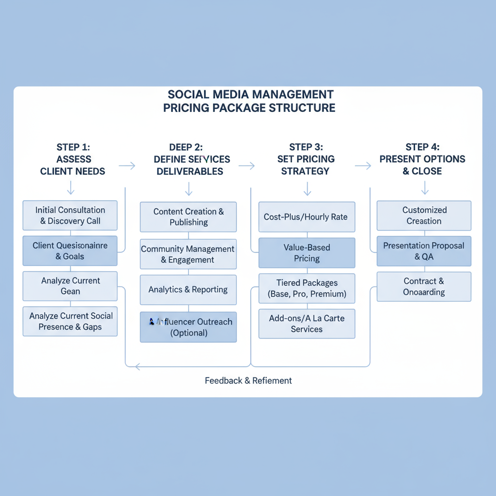 Structuring Social Media Management Pricing Packages
