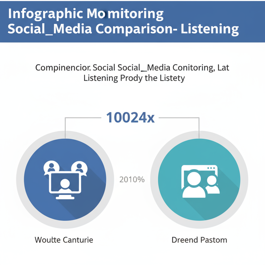 Social Media Monitoring vs Listening: Differences and Uses