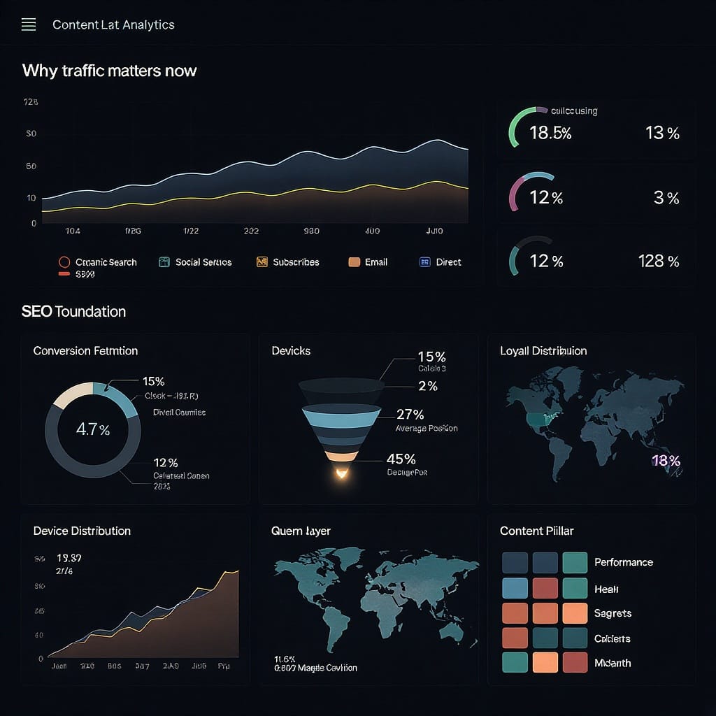 Traffic for Content Creators: Proven Strategies to Grow Your Audience in 2025