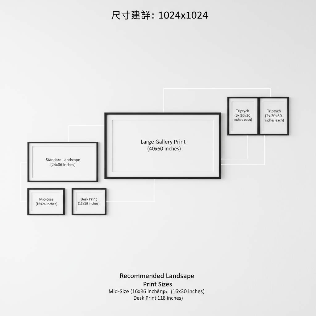Landscape Photo Size Guide for Web and Print Quality