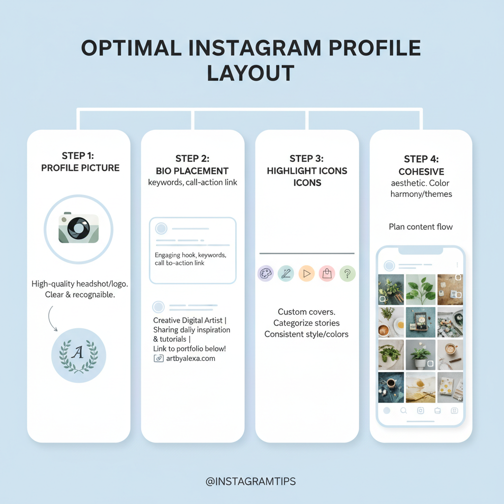 Best Practices for an Eye-Catching IG Profile Layout