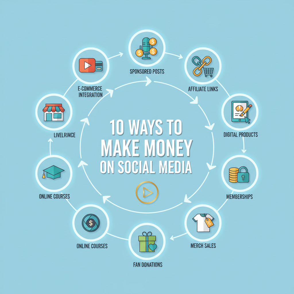 10 Effective Ways to Make Money on Social Media