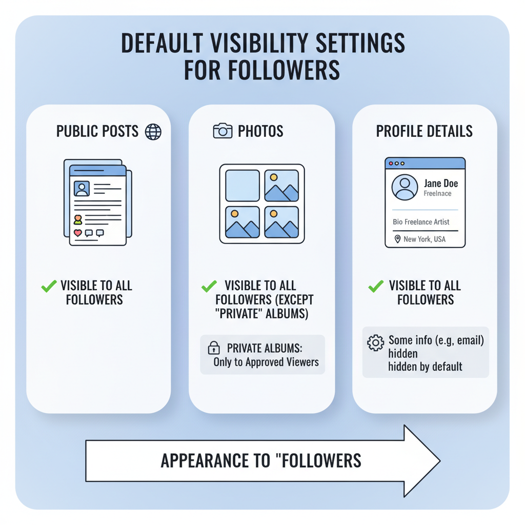 What Can Followers on Facebook See and Control Privacy