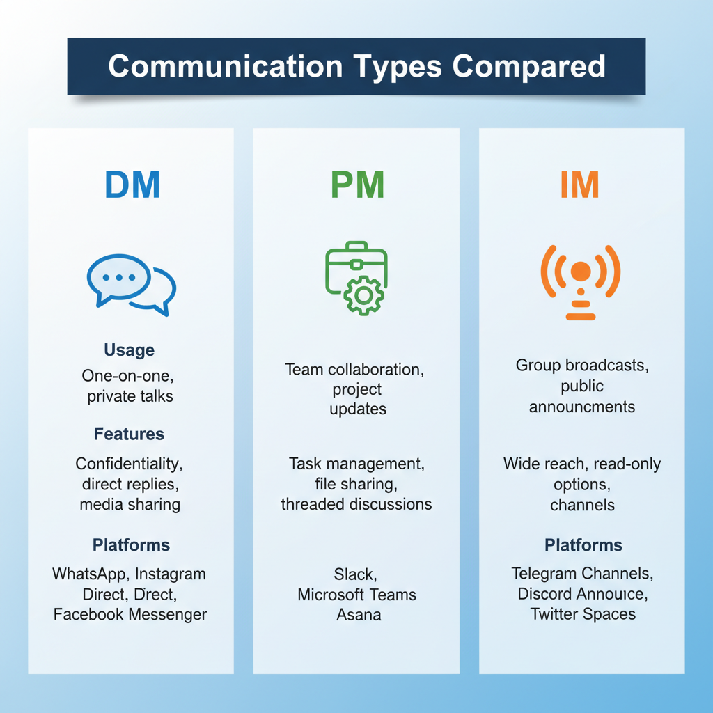 What Is a DM Meaning Usage and Online Etiquette Guide
