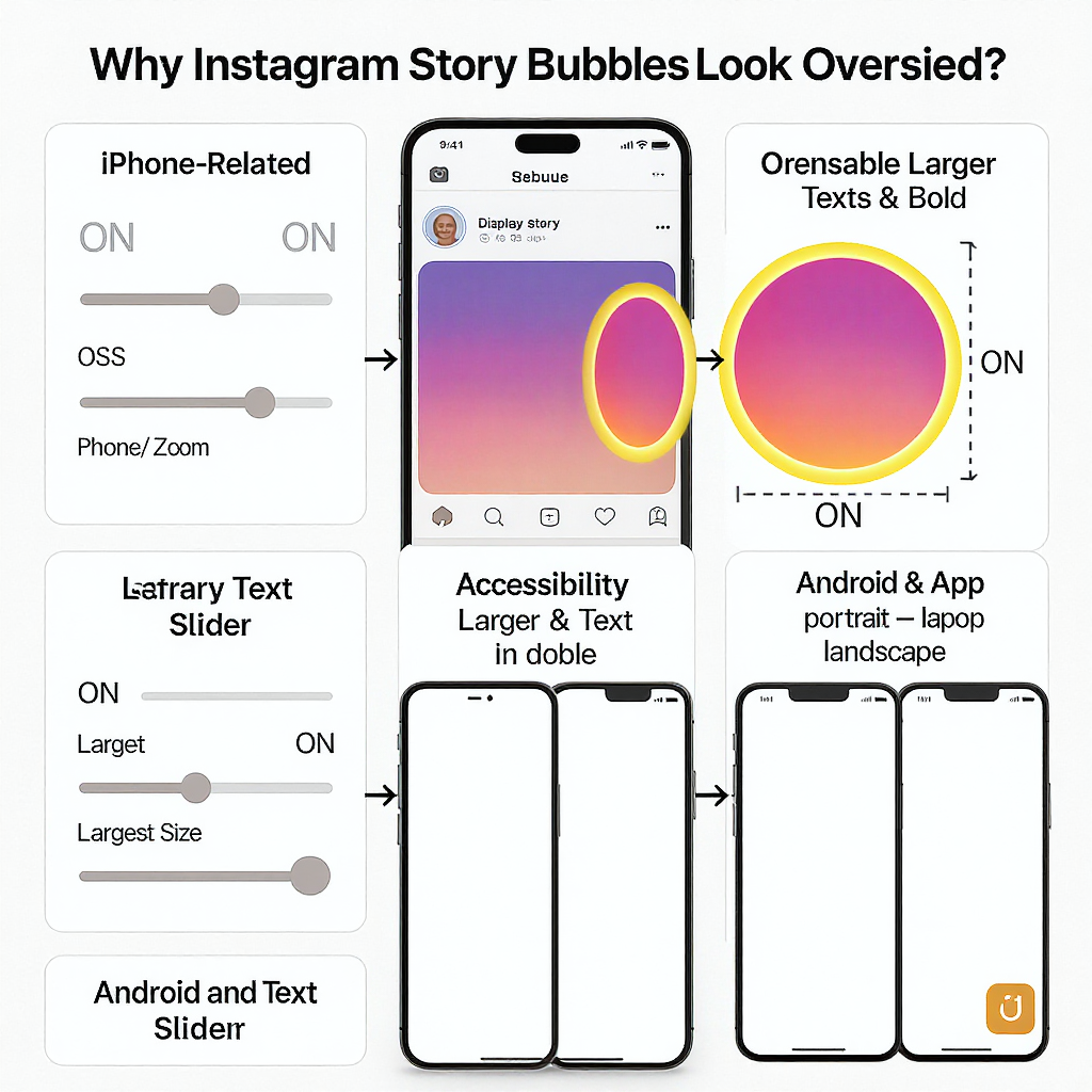 Why Are My Instagram Story Bubbles So Big? Causes and Easy Fixes