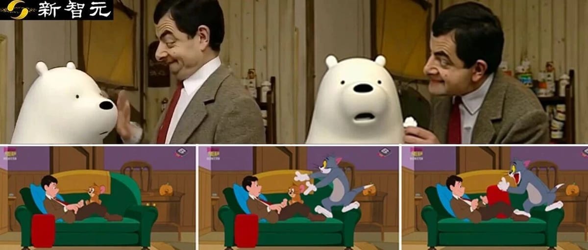 AI Shines Again! Chinese Creation Brings Out Mr. Bean + Tom and Jerry in a Parallel Universe Showdown