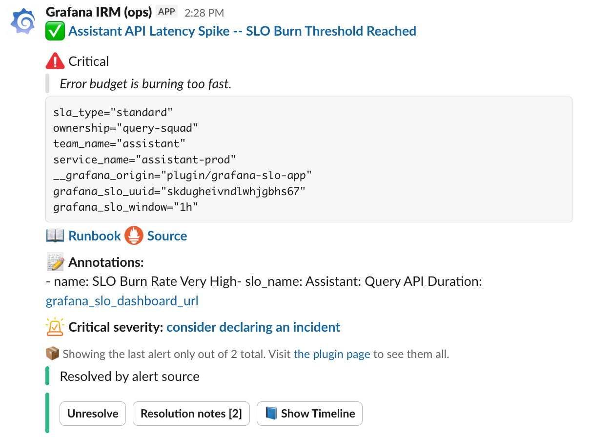 Two Incident Responses: How Our AI Assistant Identifies Root Causes 3.5× Faster