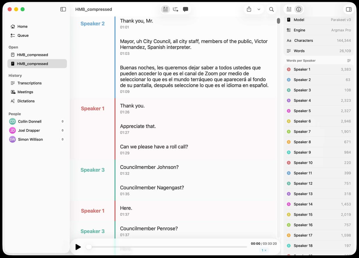 MacWhisper Now Supports Automatic Speaker Recognition