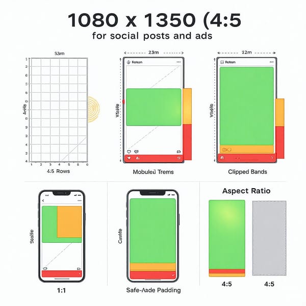 The Complete Guide to 1080 x 1350 (4:5) Aspect Ratio for Instagram, Ads, and Design