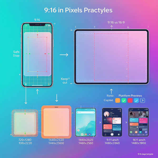9:16 in Pixels: Exact Dimensions, Conversion Tips, and Social Media Best Practices