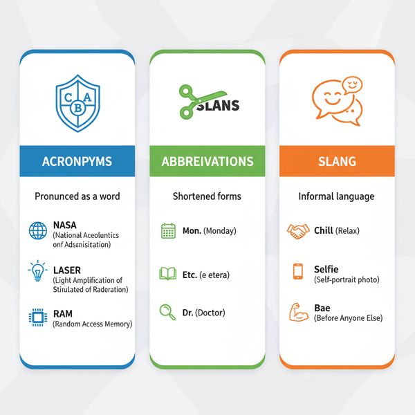 Common Acronyms on Social Media and Their Meanings