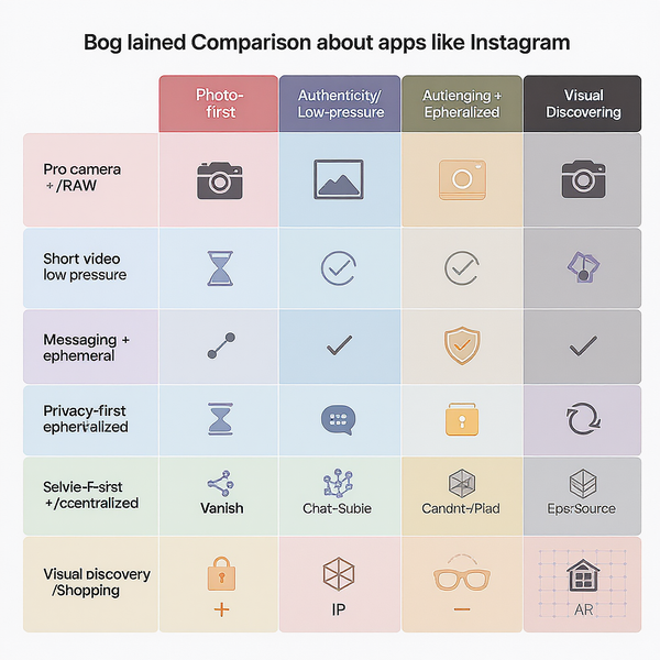 Apps Like Instagram: Best Alternatives for Photos, Video, and Privacy