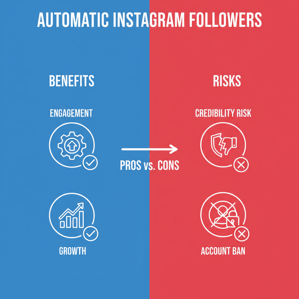 Automatic Followers on Instagram Benefits Risks and Alternat