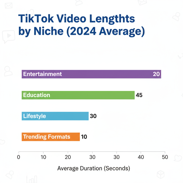 Average TikTok Video Length and Best Duration for Engagement