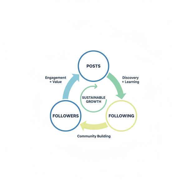 Balance Posts Followers Following for Social Media Growth