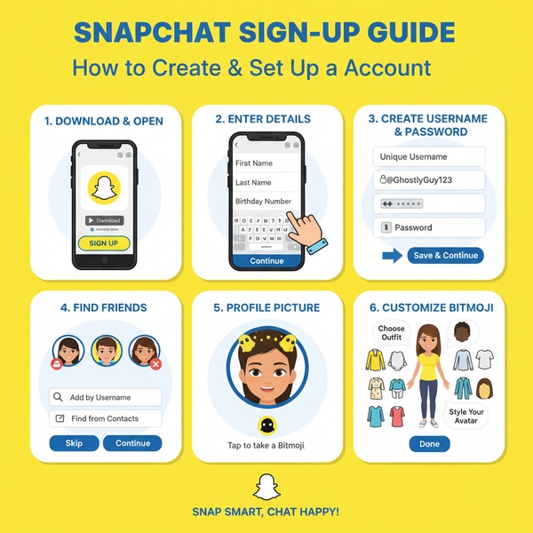 Basic Snapchat Tutorial for Beginners