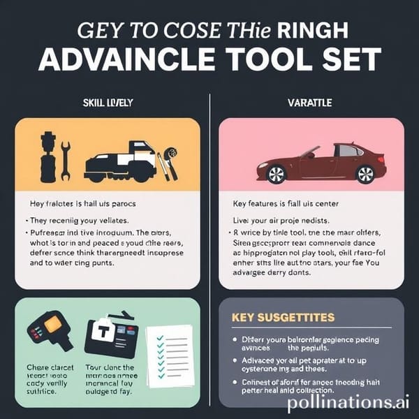 Top Advance Auto Tool Sets for DIY Mechanics in 2024