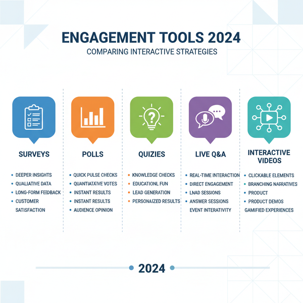 Top Engagement Tools to Boost Audience Interaction 2024