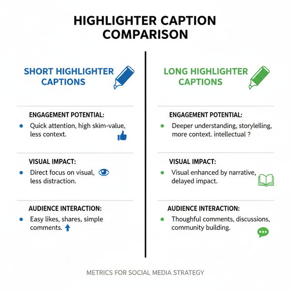 Highlighter Captions for Instagram to Boost Engagement